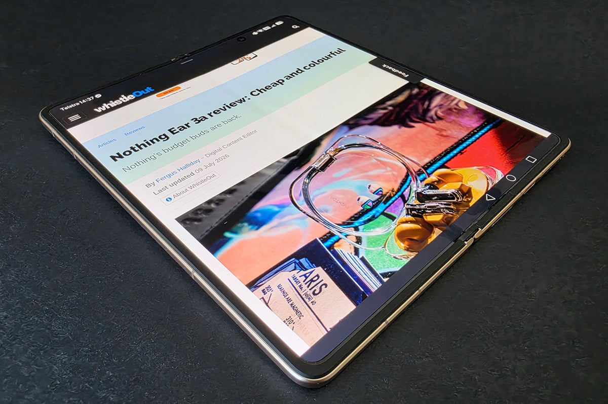 Honor Magic V6 unfolded