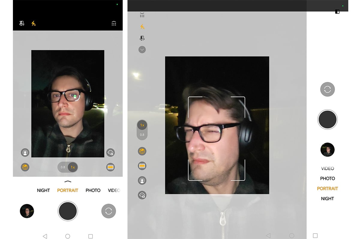 Honor Magic V6 blinding selfie light