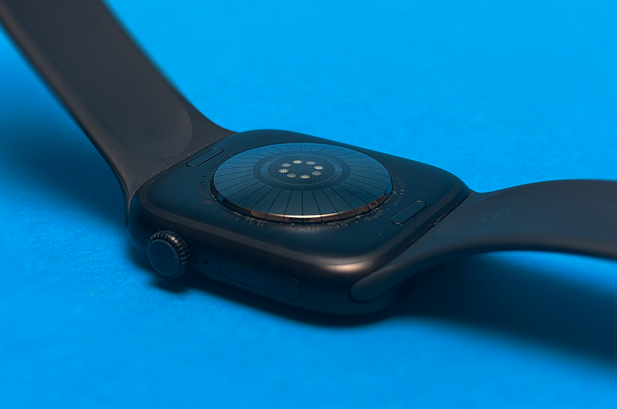 Apple Watch Series 12 sitting face down to show its new Health Sensing system to the world Apple Watch Series 12 sitting face down to show its new Health Sensing system to the world