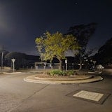 Roundabout at night Roundabout at night