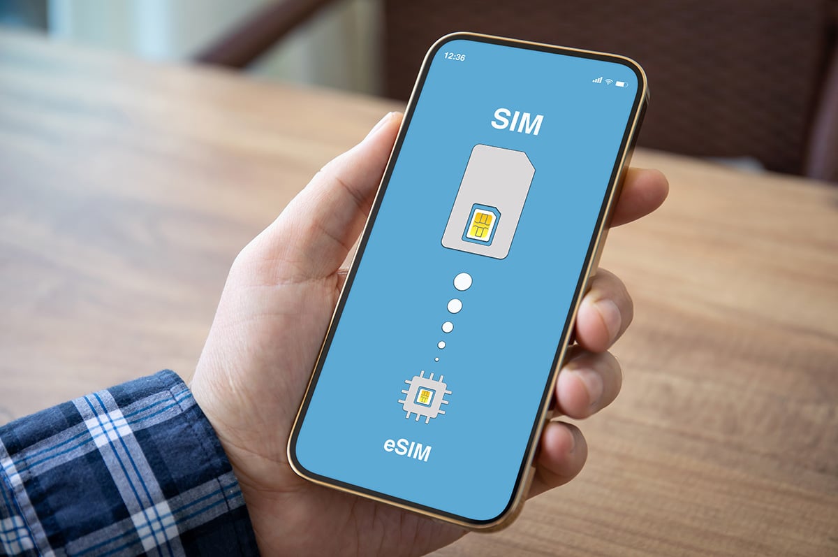 How to set up and switch eSIM